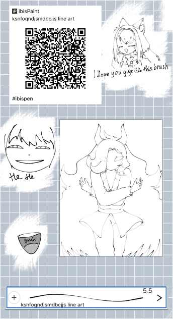 Line art by LiLy