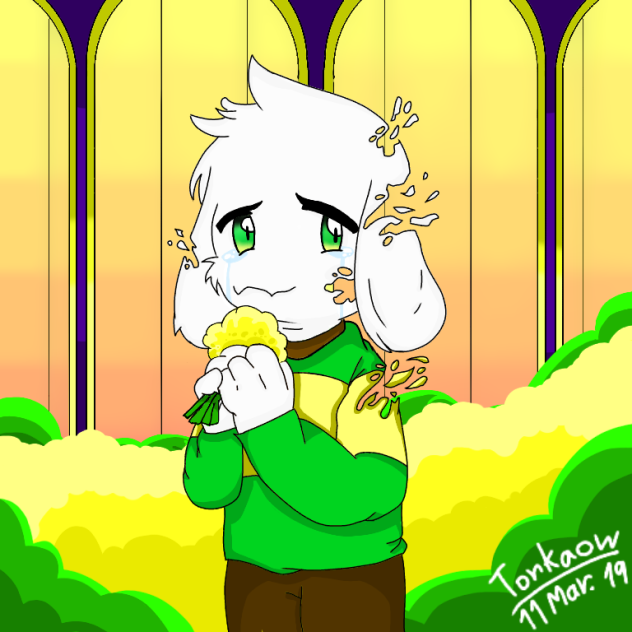 Undertale Asriel - ibisPaint