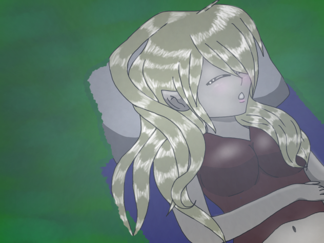 Elf me sleeping (lol idk)