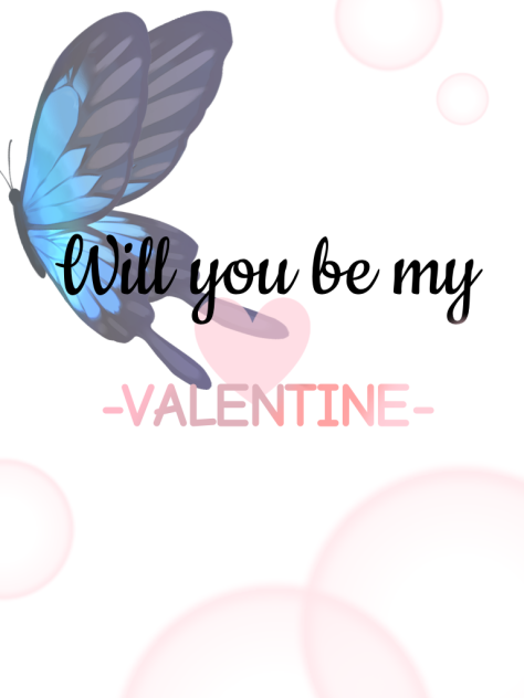 Will you be my valentine ❤️