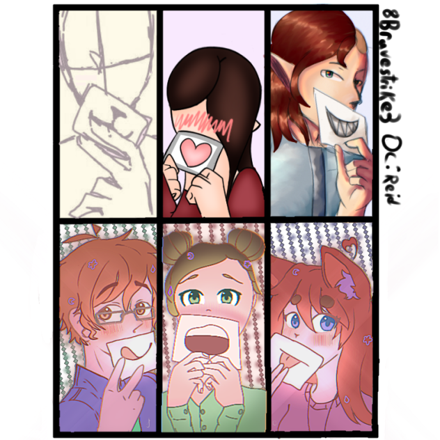 Paper mouth collab