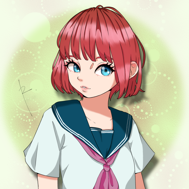 学校にすぐに来る 😊