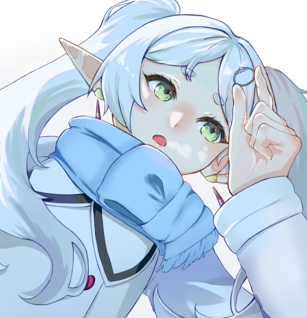 寒そうなフリーレン