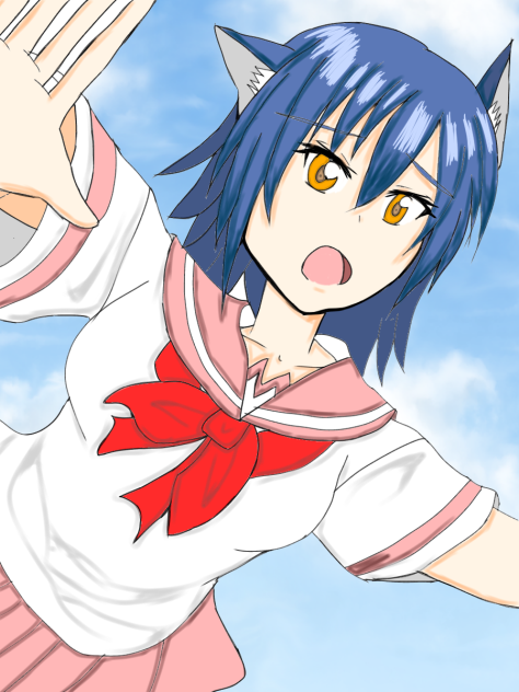 空から落ちてくる