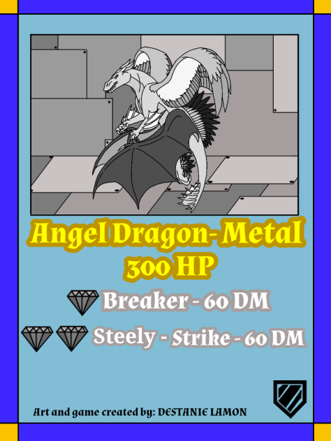 CC&M ANGEL DRAGON-METAL