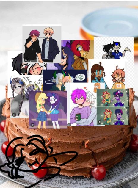 Hear me out cake but its just ships