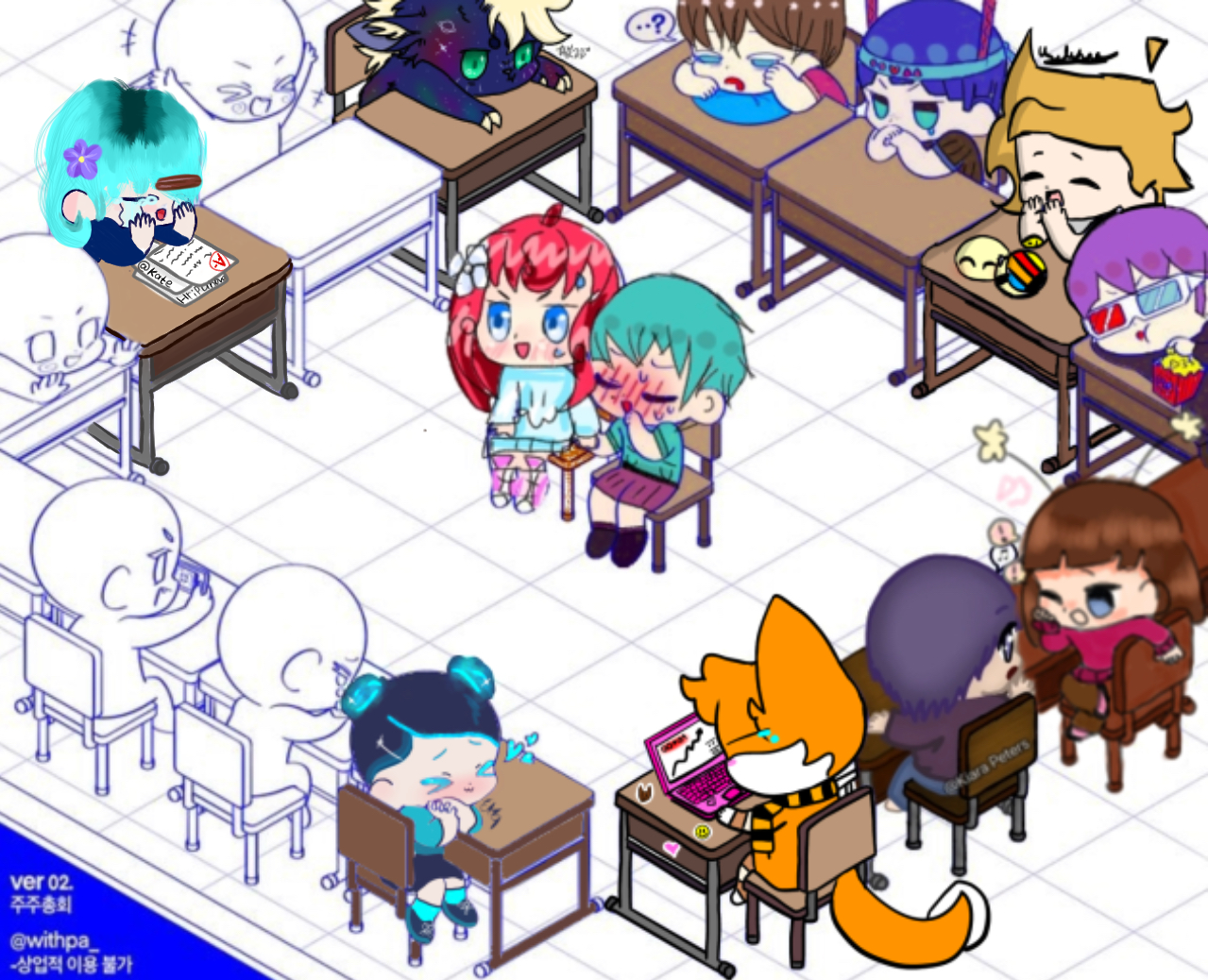 School collab - ibisPaint