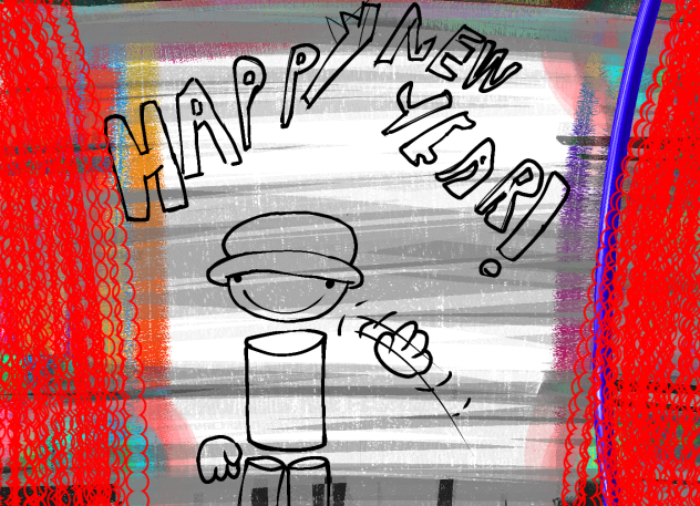 Uh- Happy New Year!...