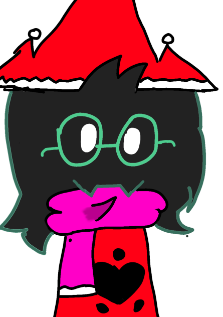 С новым годом Ральзей в шапке - ibisPaint