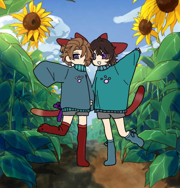 the twins - ibisPaint