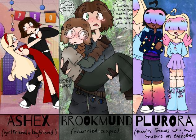 VOTE WHO I SHOULD DRAW FOR VALENTINE'S⁉️