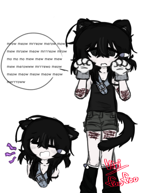 drugs ruiner chan but as a cat!