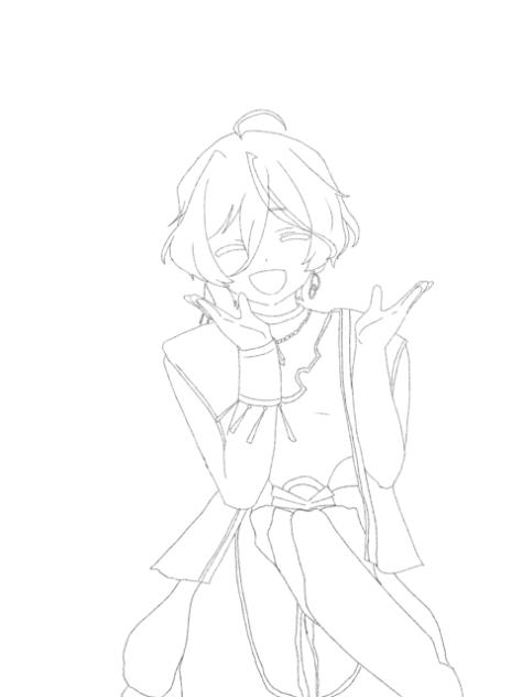 心予報手描き