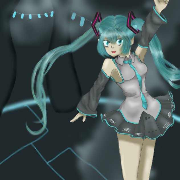 Hatsune Miku!! Repost