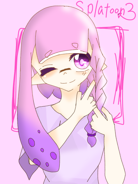 三つ編みイカ