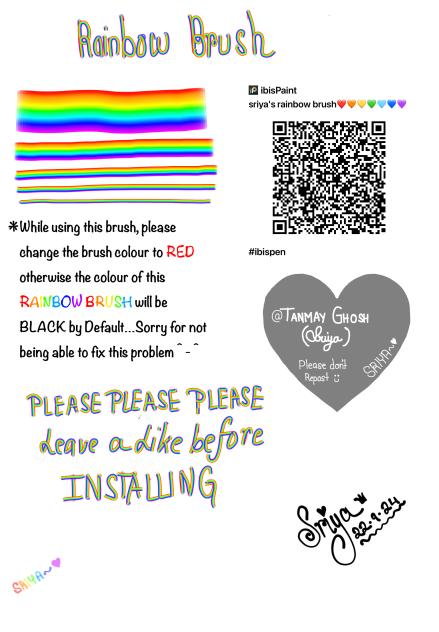 sriya’s rainbow brush❤️🧡💛💚🩵💙💜