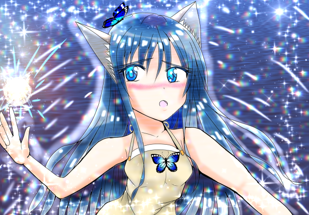 見られたら、照れます❗