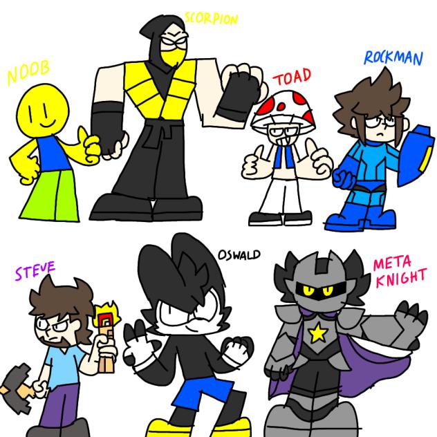 Even more Game Characters in my style