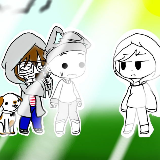 My only sub and me and the people - ibisPaint