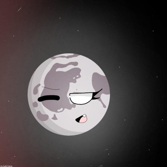 I Watch the moon♪
