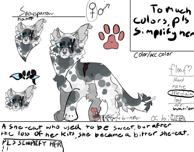 Snowsparrow for Allphy’s comic