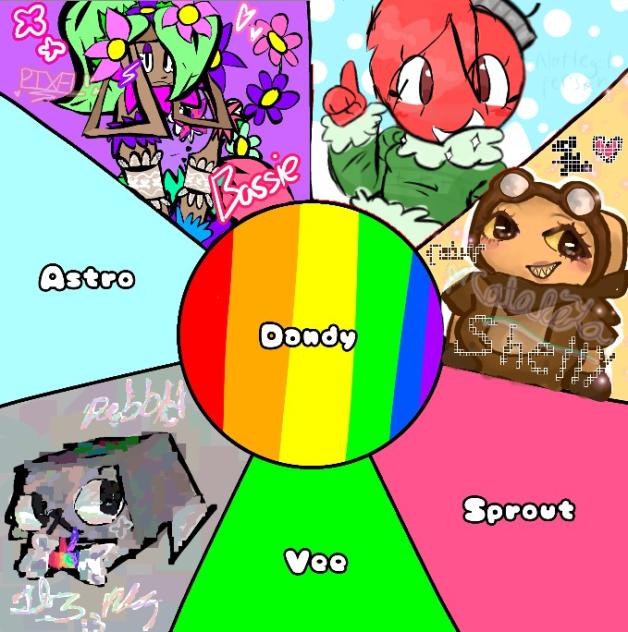 dandy's world collab - ibisPaint