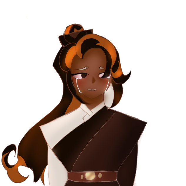 Caramel arrow crying