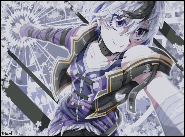 V Flower Fanart Ibispaint