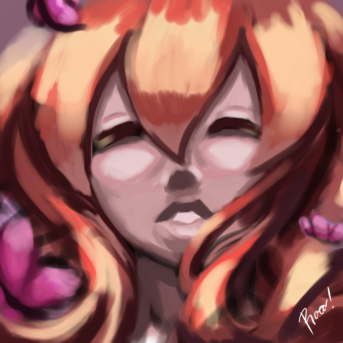 Butterflies in the Wind - ibisPaint