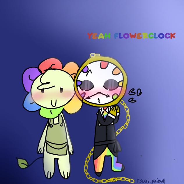 Dyle & Dandy (flowerclock)