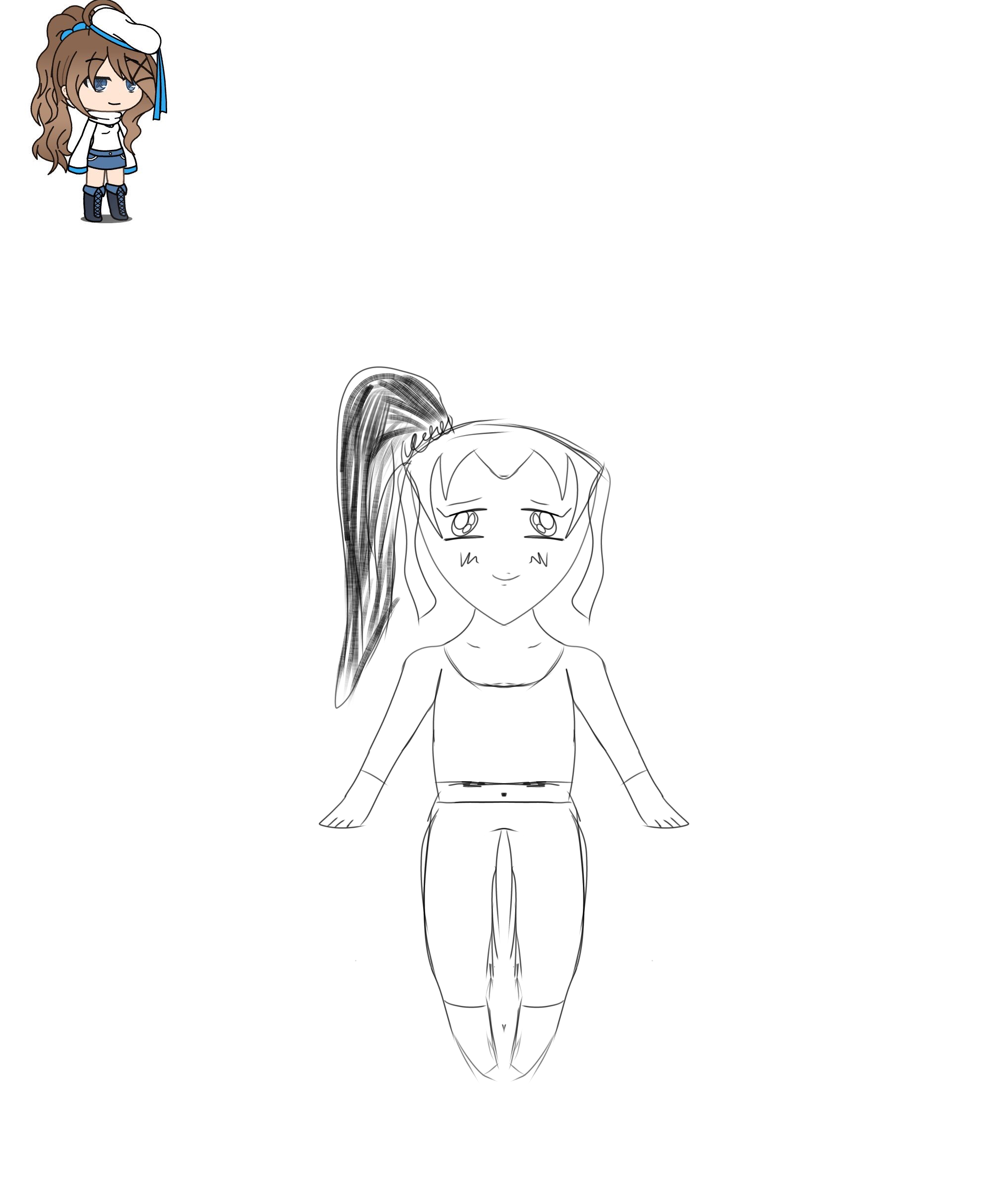 One in a distance ac - ibisPaint