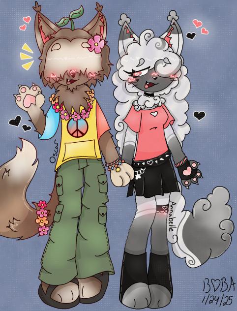 🖤💕•°°•{Oscar and Annabelle}•°°•💕🖤