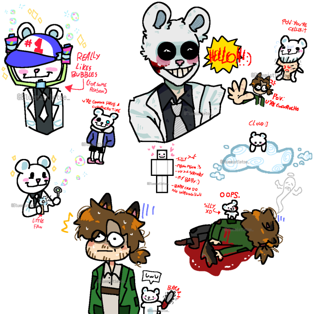 more silly little cucurucho doodles