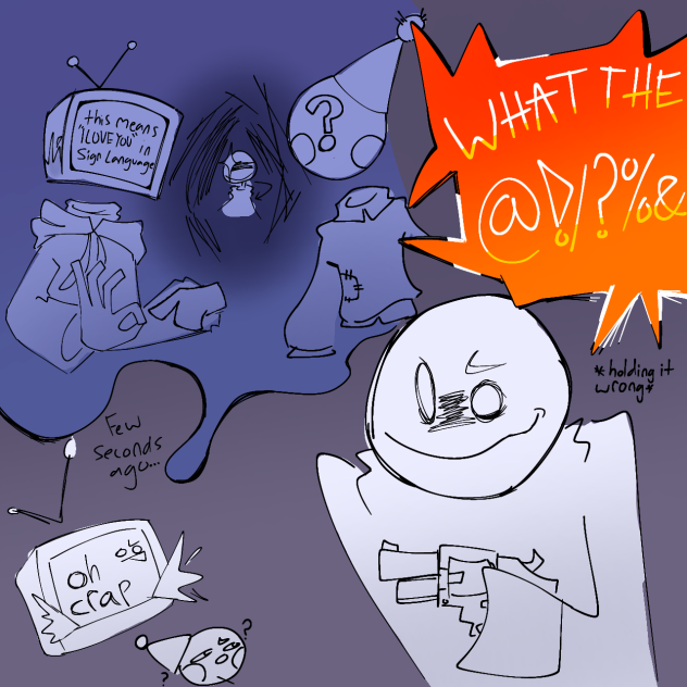 memory but exaggerated (those hands i-)