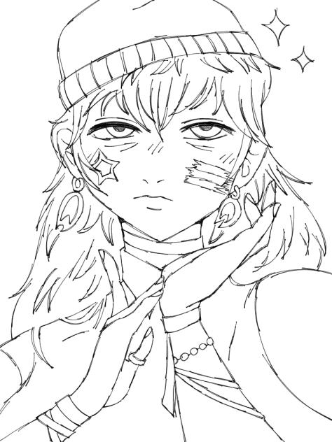 ⭐ Colouring page or smth ig ⭐