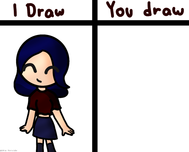 i draw you draw.