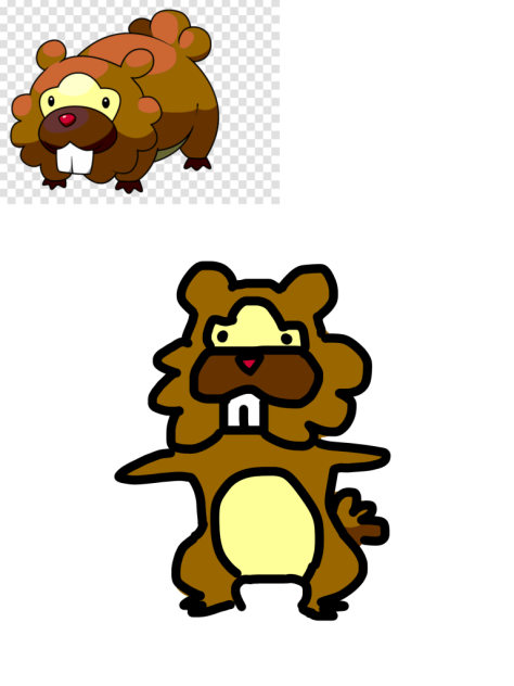Katya’s bidoof fanart