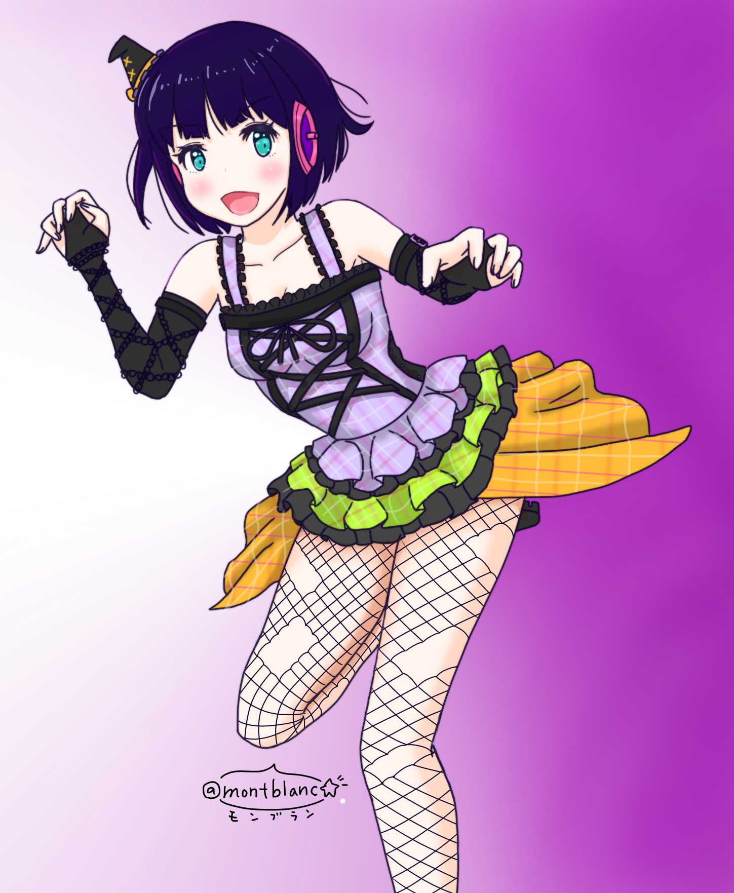 駅メモ 八雲レーノ ハロウィン2018 - ibisPaint