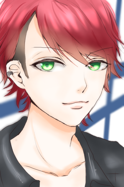 赤髪少年