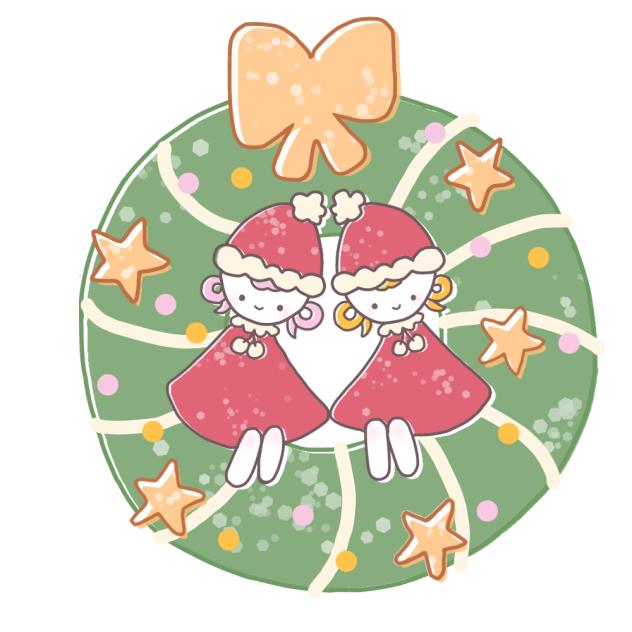 ドーナツクリスマスリース