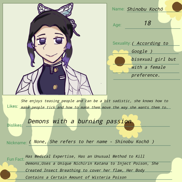《 🦋 Shinobu Kochō 💜 》