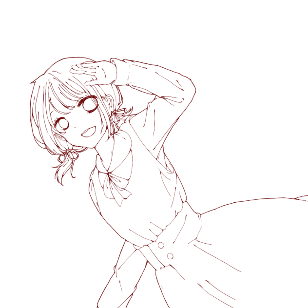 線画( ＾∀＾)