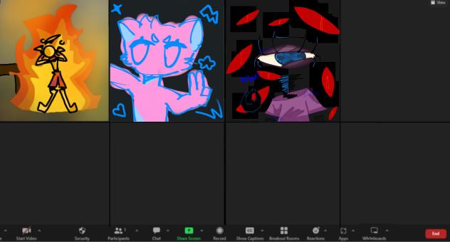 Zoom call collab pt 3 - ibisPaint