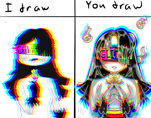 I draw,your draw(Collab with glitch)