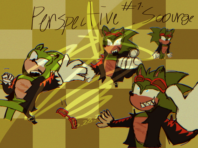 Perspective  #1 Scourge the Hedgehog