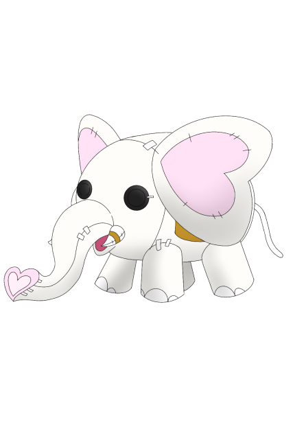 幸せの白いゾウ