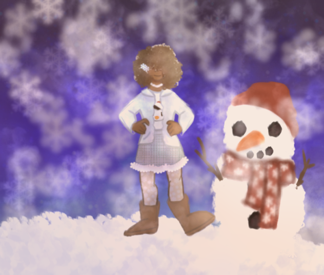 ❄️Snowy day☃️❄️