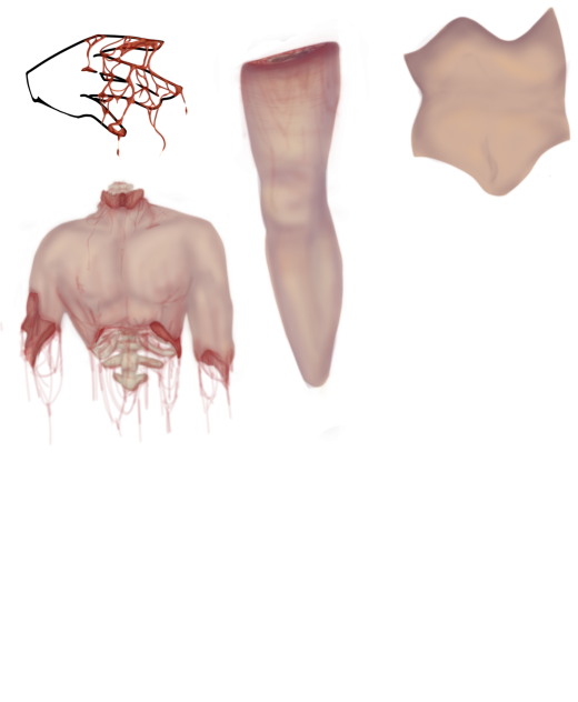 work in progress gore n skin