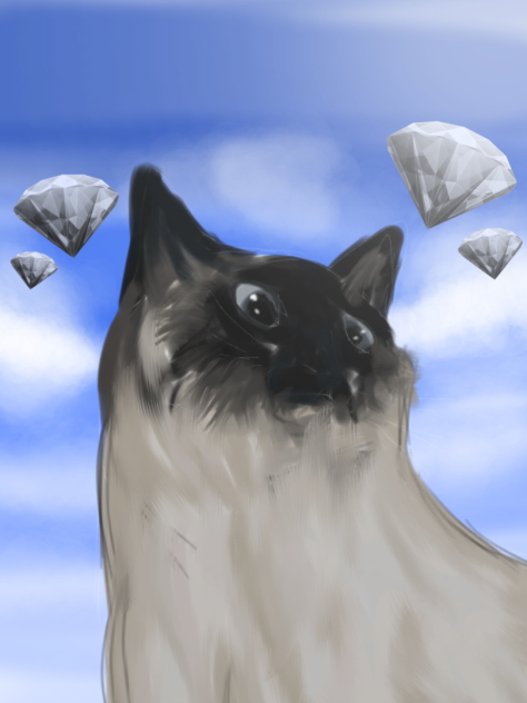 Tomo in the sky with diamonds - ibisPaint