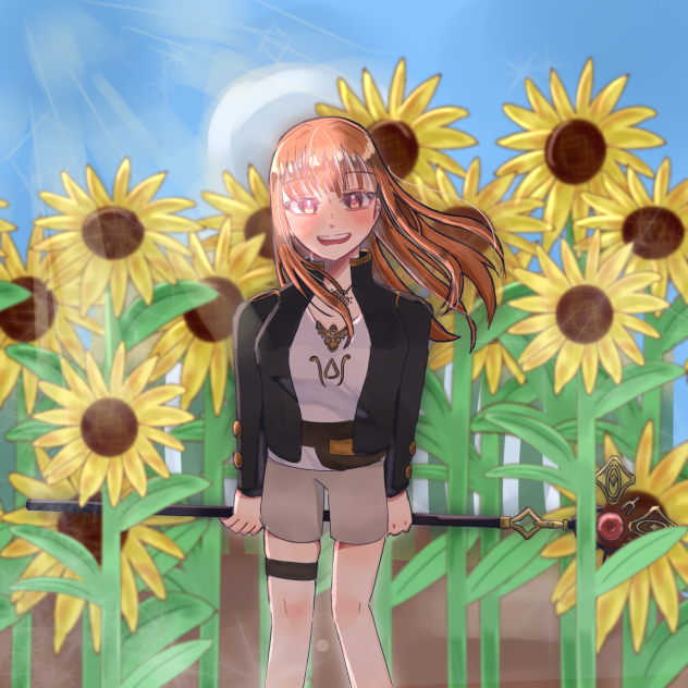 太陽の魔法使いヒマワリ☀️